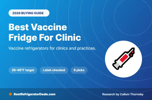 best vaccine fridge for clinic 2026 buying guide cover