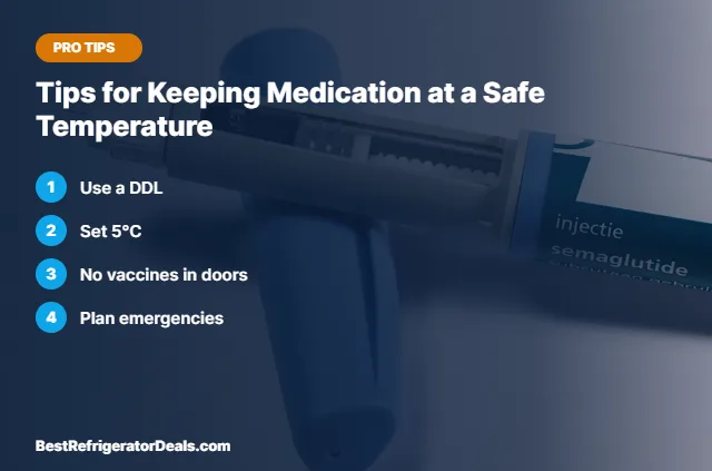 Tips for Keeping Medication at a Safe Temperature tips card