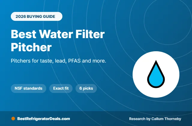 best water filter pitcher 2026 buying guide cover