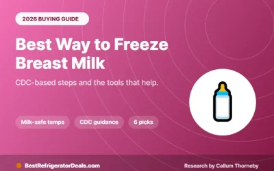 Best Way to Freeze Breast Milk: CDC-Based Steps and 6 Helpful Tools