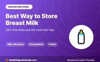 Best Way to Store Breast Milk: CDC Time Limits and 6 Helpful Tools